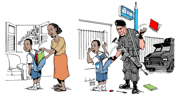 Charge do cartunista e ativista Carlos Latuff