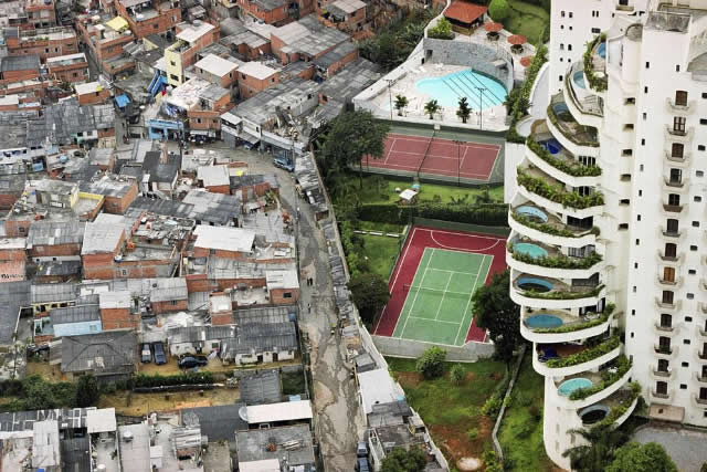 Desigualdade em Paraisópolis SP
